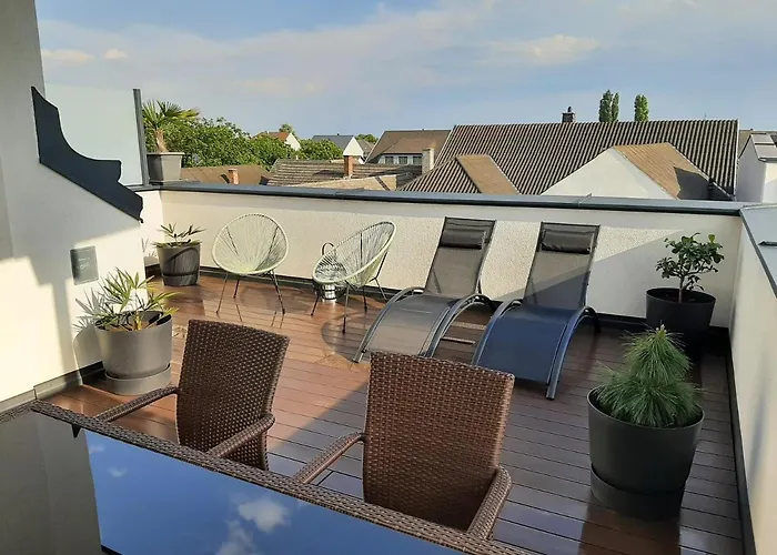 Penthouse Griemann 1 Mit Infrarotkabine Und Eigener Dachterrasse Fuer Max 4 Personen